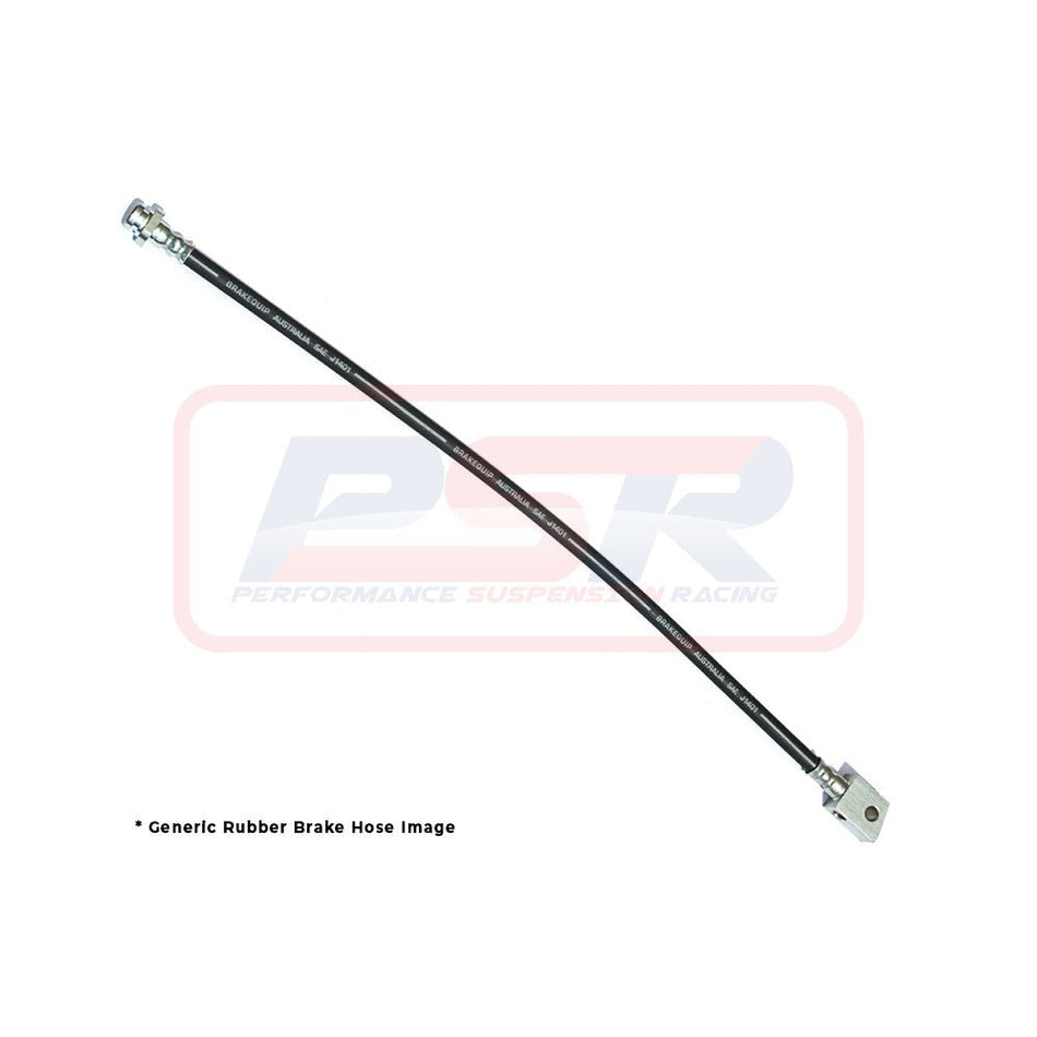 PSR - Performance Suspension Racing - Nissan Navara (1997 - 2015) PSR D22 Rear Rubber Extended Brake Hose - SINGLE HOSE - 4X4OC™ | 4x4 Offroad Centre