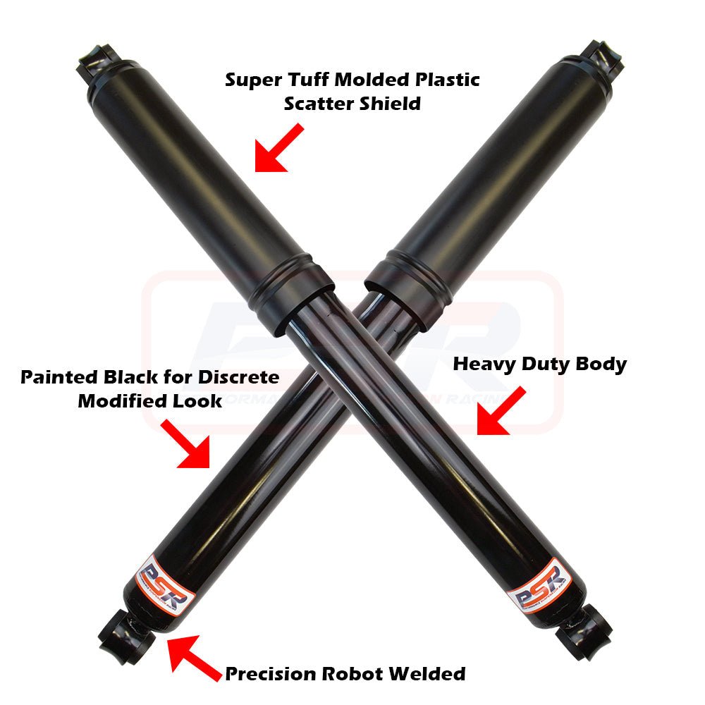 PSR - Performance Suspension Racing - Nissan Navara (2008 - 2015) PSR D40 4' PSR TTG Rear Shock Absorber - PAIR - 4X4OC™ | 4x4 Offroad Centre