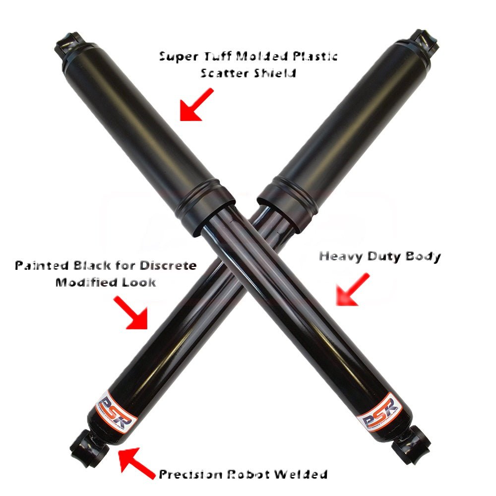 PSR - Performance Suspension Racing - Nissan Navara (2008 - 2015) PSR D40 6' PSR TTG Rear Shock Absorber - PAIR - 4X4OC™ | 4x4 Offroad Centre