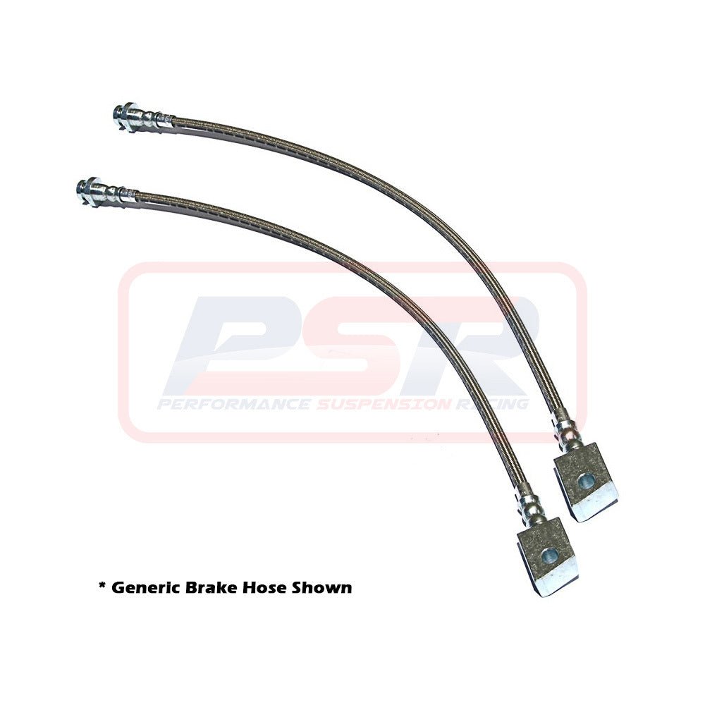 PSR - Performance Suspension Racing - Nissan Navara (2008 - 2015) PSR D40 Rear Braided Extended Brake Hoses (6'/Long Tavel) - DUAL HOSE - 4X4OC™ | 4x4 Offroad Centre