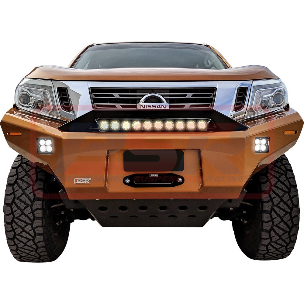 PSR - Performance Suspension Racing - Nissan Navara (2015 - 2020) PSR NP300 Ambush Sheet Metal Hoop Bullbar - 4X4OC™ | 4x4 Offroad Centre