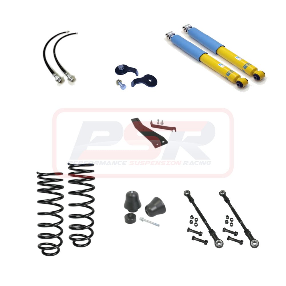 PSR - Performance Suspension Racing - Nissan Navara (2015 - 2023) PSR NP300 Coil Rear Bilstein 1' Rear Lift Kit LONG TRAVEL - 4X4OC™ | 4x4 Offroad Centre