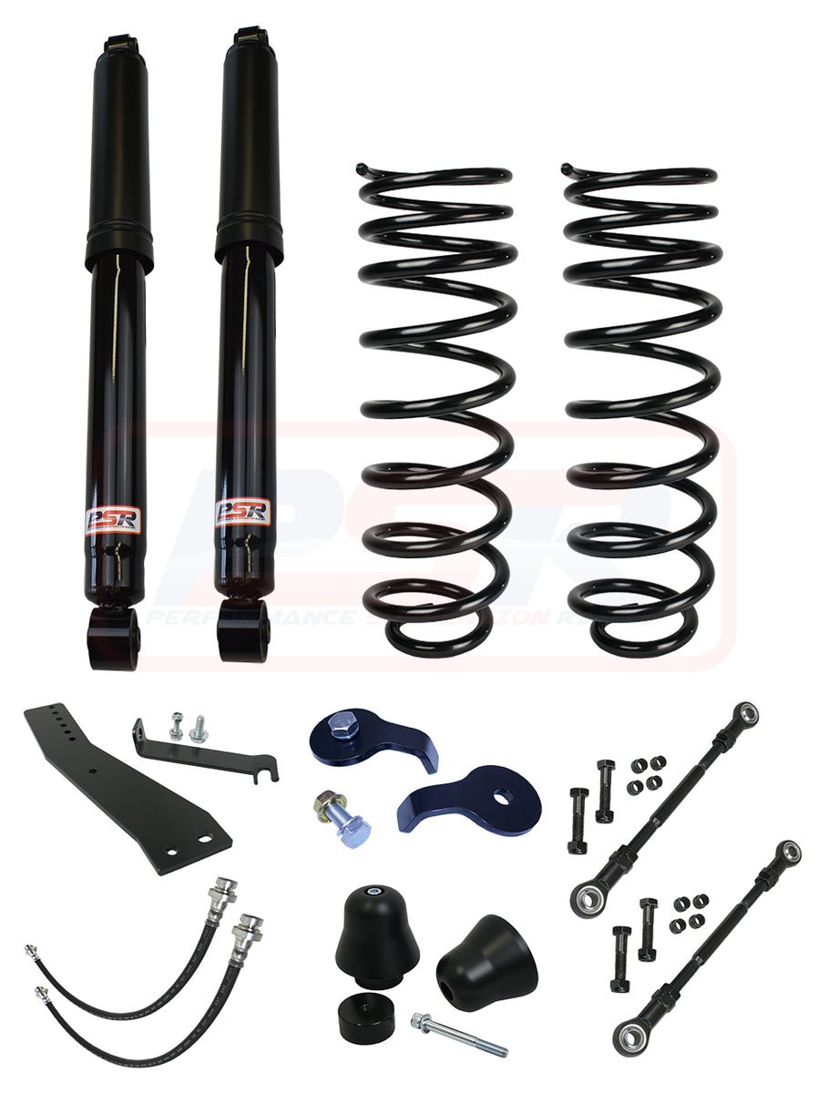 PSR - Performance Suspension Racing - Nissan Navara (2015 - 2023) PSR NP300 Coil Rear PSR TTG 1' Rear Lift Kit LONG TRAVEL - 4X4OC™ | 4x4 Offroad Centre