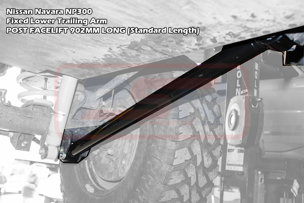 PSR - Performance Suspension Racing - Nissan Navara (2015 - 2023) PSR NP300 Fixed Lower Trailing Arm POST FACELIFT 902MM LONG (Standard Length) - 4X4OC™ | 4x4 Offroad Centre