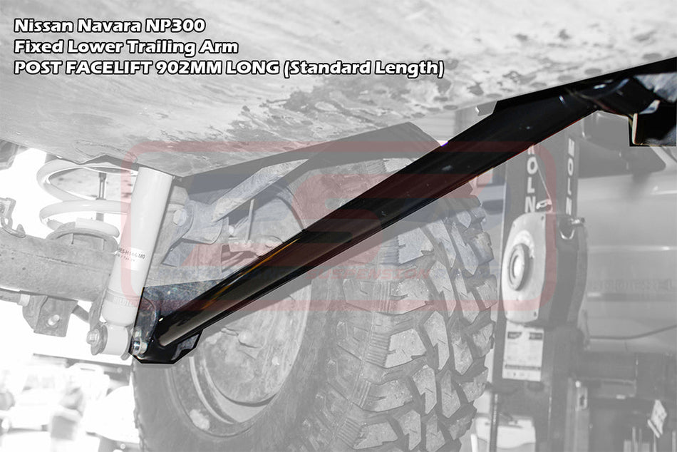 PSR - Performance Suspension Racing - Nissan Navara (2015 - 2023) PSR NP300 Fixed Lower Trailing Arm POST FACELIFT 902MM LONG (Standard Length) - 4X4OC™ | 4x4 Offroad Centre