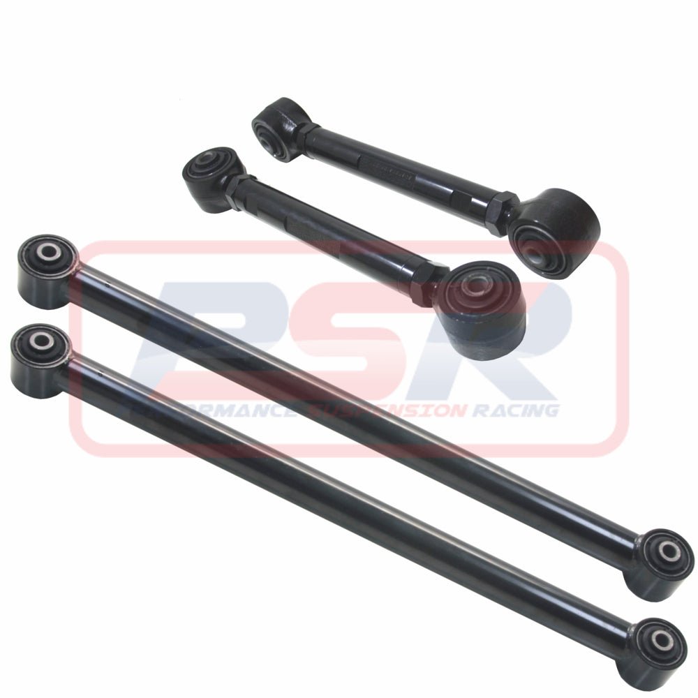 PSR - Performance Suspension Racing - Nissan Patrol (1988 - 1997) PSR GQ & GU Adjustable Upper & Fixed Length Lower Trailing Arm Kit (686mm) 2 - 4' Lift - 4X4OC™ | 4x4 Offroad Centre