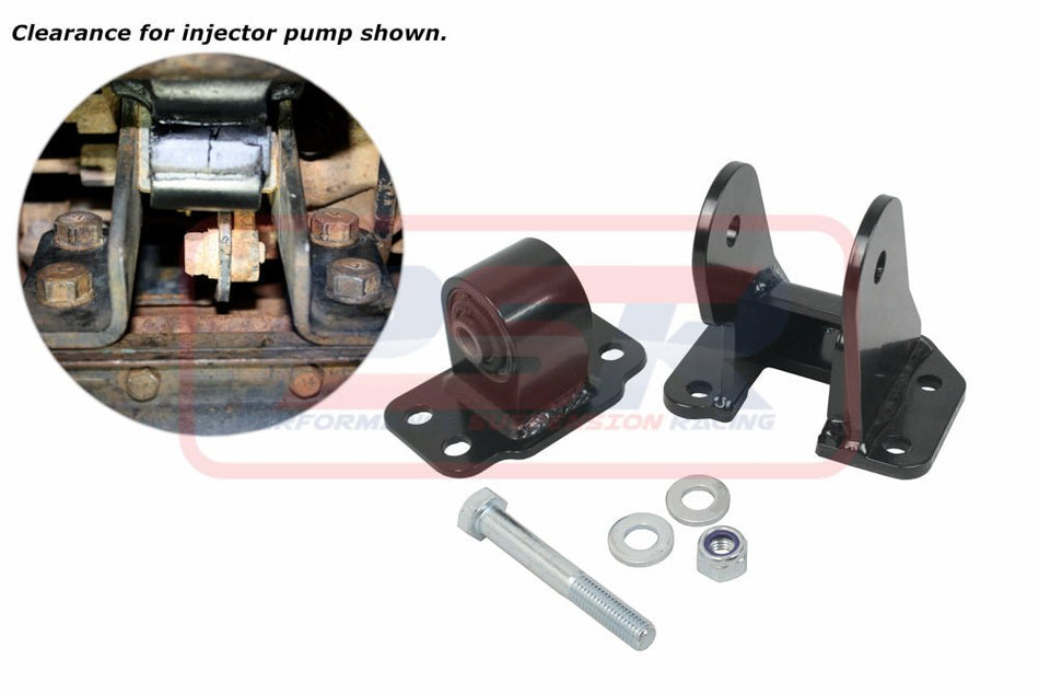 PSR - Performance Suspension Racing - Nissan Patrol (1997 - 2016) PSR GU Heavy Duty Engine Mounts RIGHT HAND ONLY (Factory Intercooled - TD4.2)(Injector Pump Braced) - 4X4OC™ | 4x4 Offroad Centre