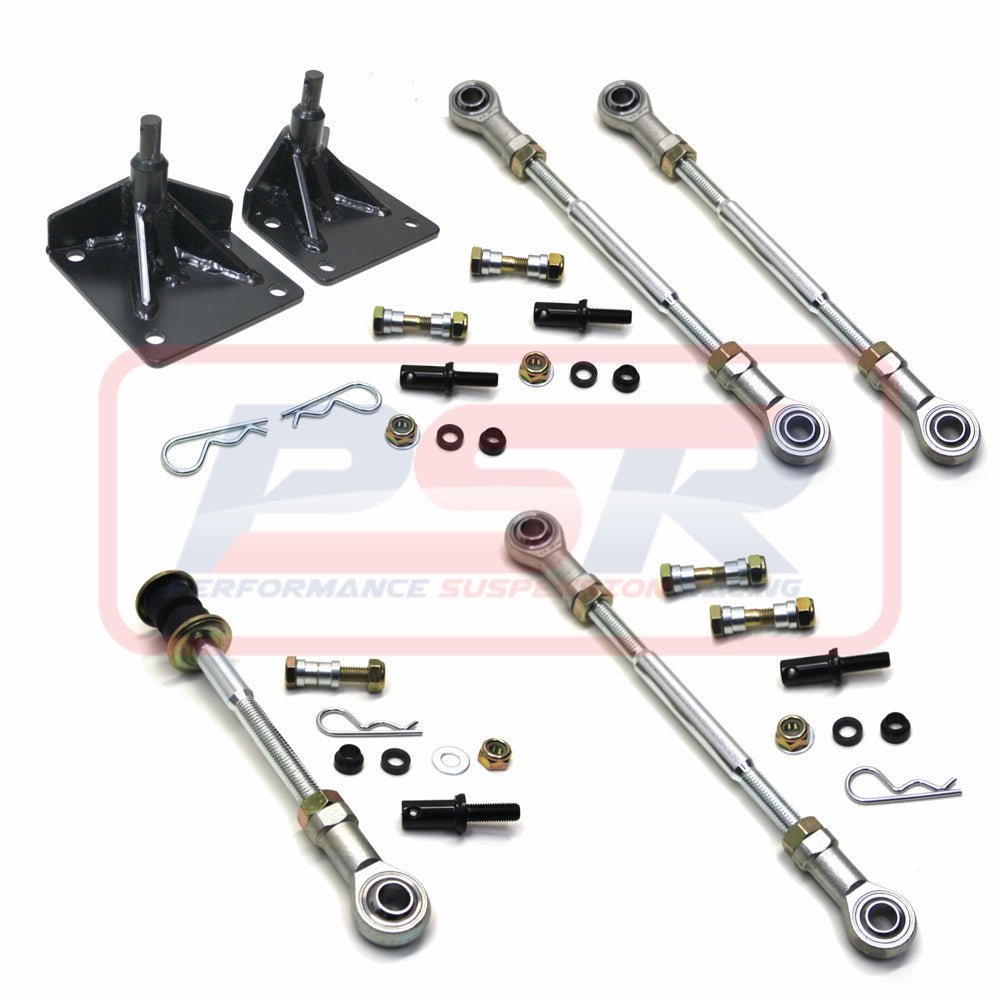 PSR - Performance Suspension Racing - Nissan Patrol (1997 - 2016) PSR GU High Chassis Mount Swaybar Link Full Kit - 4X4OC™ | 4x4 Offroad Centre