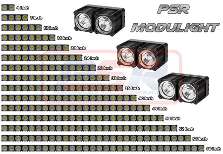 PSR - Performance Suspension Racing - PSR Modulight 4 Inch LED Lightbar PSR - 4X4OC™ | 4x4 Offroad Centre