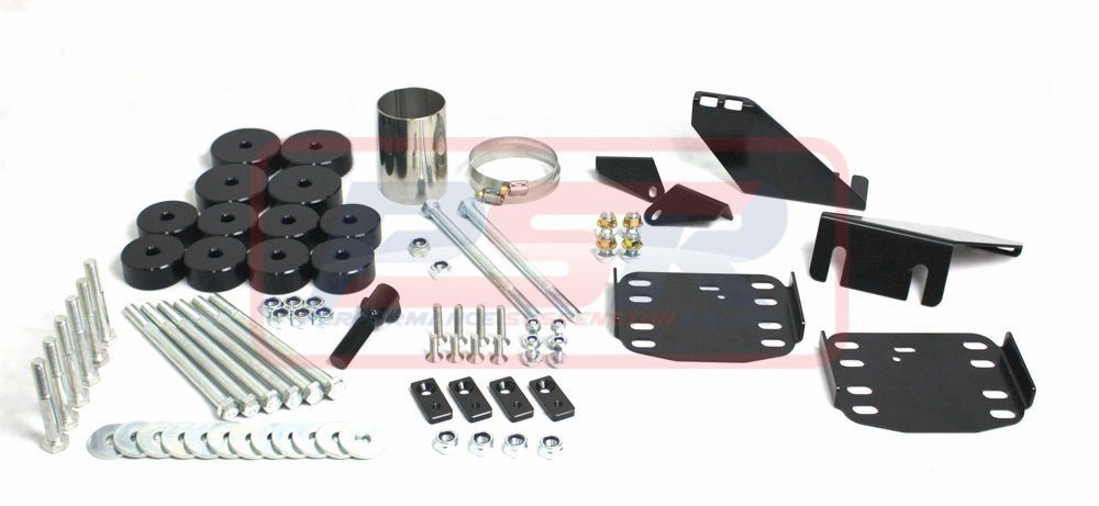 PSR - Performance Suspension Racing - Toyota Hilux (2015 - 2023) PSR N80 16 - on 1' Body Lift Kit (Single/Extra Cab with Tray) - 4X4OC™ | 4x4 Offroad Centre