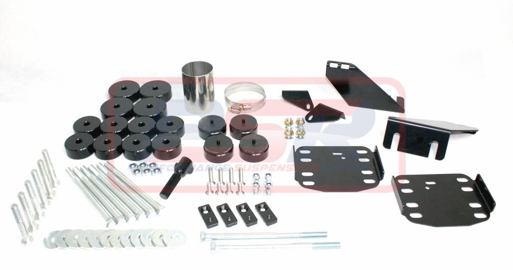 PSR - Performance Suspension Racing - Toyota Hilux (2015 - 2023) PSR N80 16 - on 1' Body Lift Kit (Single/Extra Cab with Tub) - 4X4OC™ | 4x4 Offroad Centre