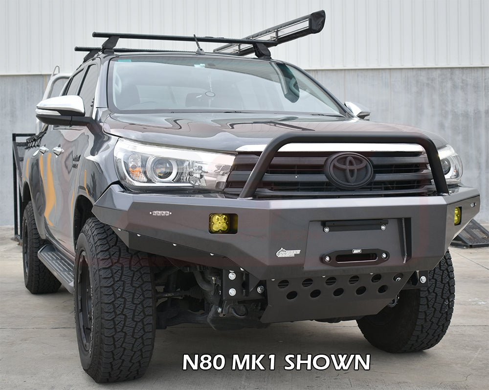 PSR - Performance Suspension Racing - Toyota Hilux (2018 - 2020) PSR N80 MK1 - MK2 2016 - 4/2020 Ambush Single Hoop Bullbar - 4X4OC™ | 4x4 Offroad Centre