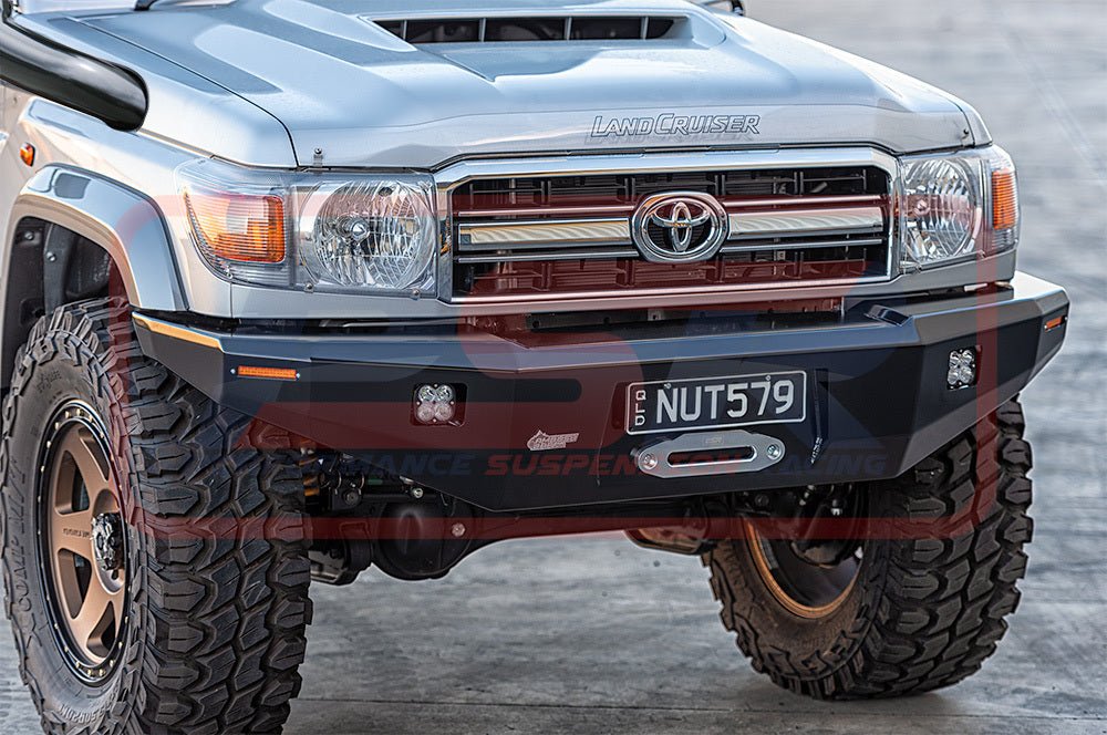 Toyota Landcruiser 70 Series (1999-2020) PSR Ambush Hoopless Bullbar ...