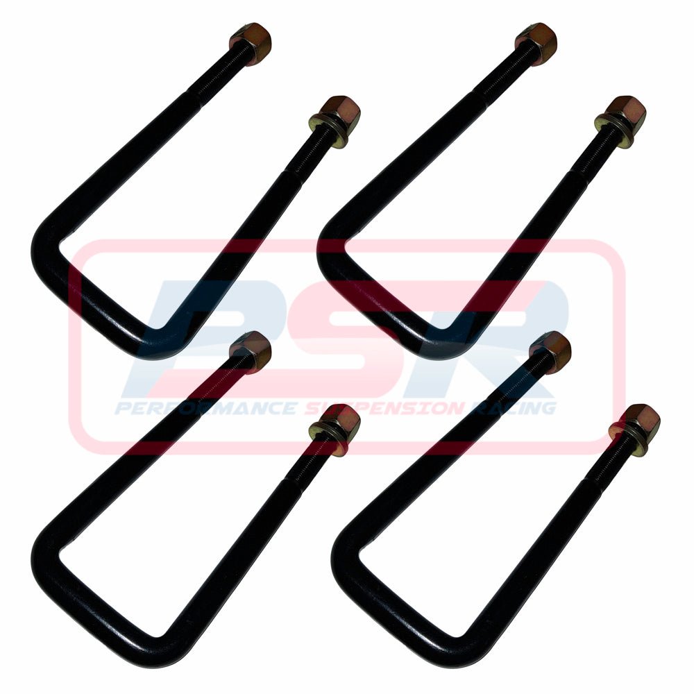 PSR - Performance Suspension Racing - U - Bolt Square Top M14 x 62 x 180 - Set of Four PSR - 4X4OC™ | 4x4 Offroad Centre