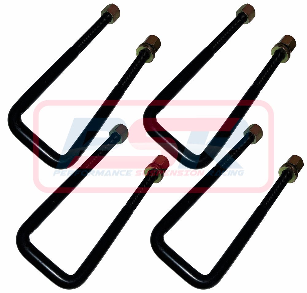 PSR - Performance Suspension Racing - U - Bolt Square Top M14 x 62 x 210 - Set of Four PSR - 4X4OC™ | 4x4 Offroad Centre