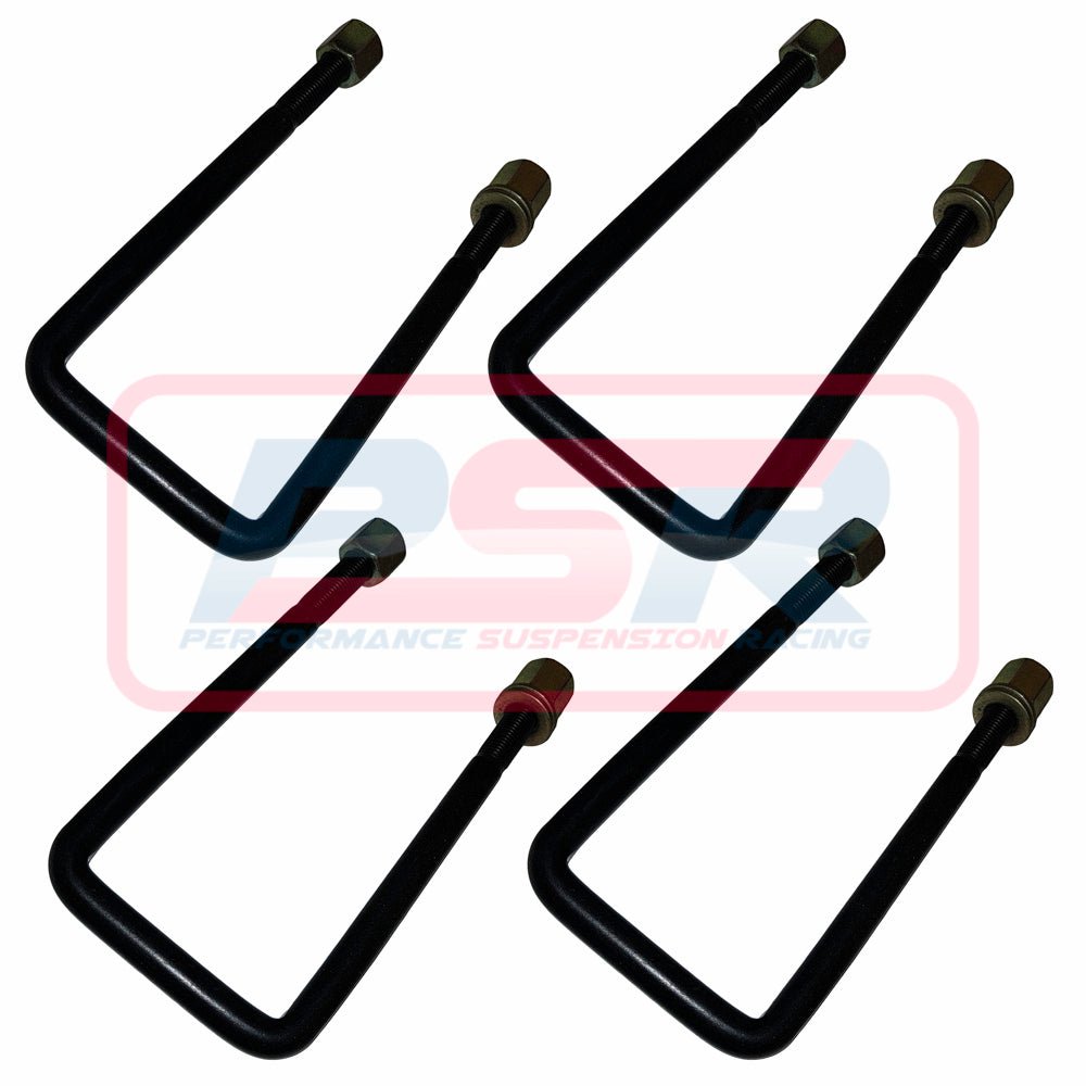 PSR - Performance Suspension Racing - U - Bolt Square Top M14 x 72 x 195 - Set of Four PSR - 4X4OC™ | 4x4 Offroad Centre