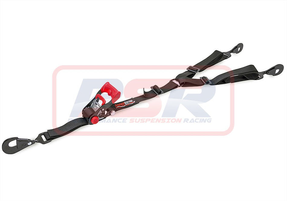 PSR - Performance Suspension Racing - Y - Strap Tyre / Accessory Ratchet Strap Tie Down PSR - 4X4OC™ | 4x4 Offroad Centre