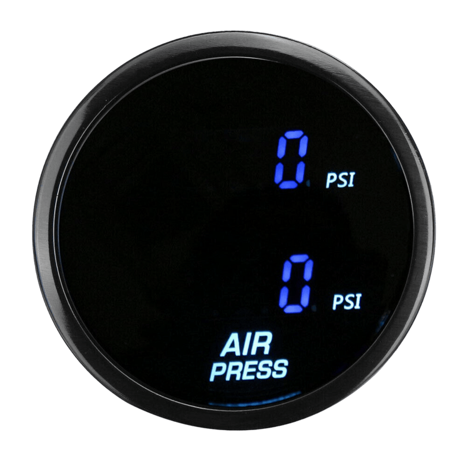 PVS Automotive - 52mm Digital Dual AirBag Pressure Gauge Kit - 4x4 Offroad Centre