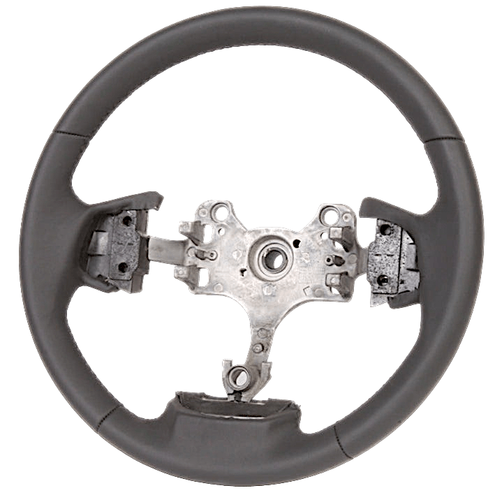 PVS Automotive - Basic Black Leather Steering Wheel Core to suit Isuzu D - Max/MU - X 2012 - 2019 - 4X4OC™ | 4x4 Offroad Centre
