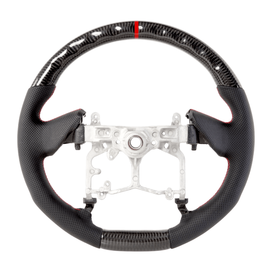 PVS Automotive - Classic Carbon Perforated Leather Steering Wheel Core to suit Toyota 150 Series Prado/Tundra/4Runner - 4X4OC™ | 4x4 Offroad Centre