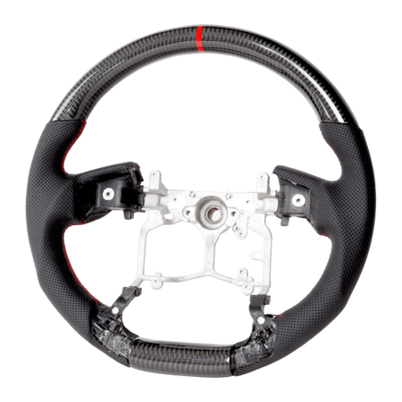 PVS Automotive - Classic Carbon Perforated Leather Steering Wheel Core to suit Toyota 150 Series Prado/Tundra/4Runner - 4X4OC™ | 4x4 Offroad Centre