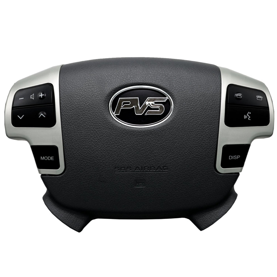 PVS Automotive - *CLEARANCE* OEM Black Hornpad Insert with Steering Wheel Controls Kit for 200 Series LandCruiser 2007 - 2015 - 4X4OC™ | 4x4 Offroad Centre