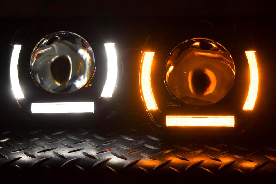 PVS Automotive - FlatBoy Switchback Shroud LED (Pair) - 4X4OC™ | 4x4 Offroad Centre