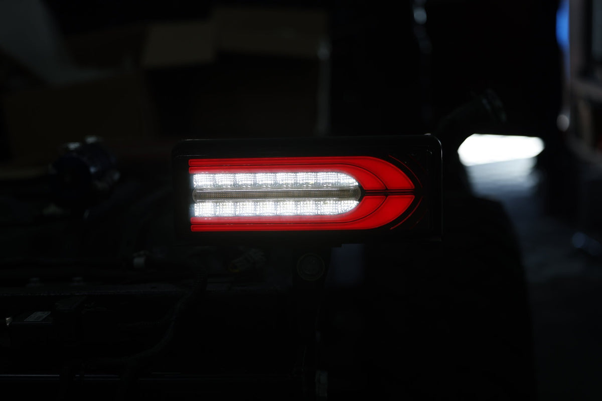 PVS Automotive - G - Wagon Style LED Tail Lights Plug n Play for LandCruiser 79 Series/Hilux Genuine Toyota Tray or Tub - 4X4OC™ | 4x4 Offroad Centre