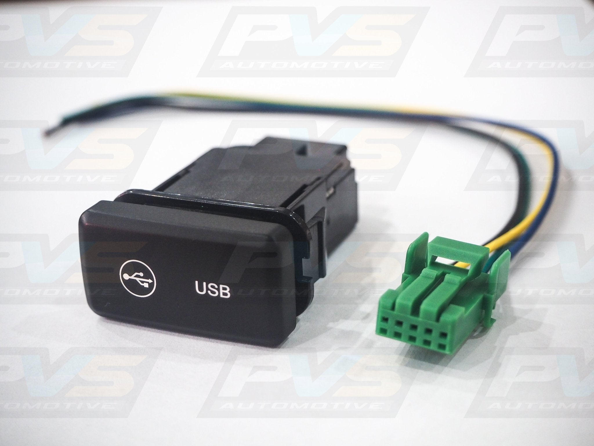 PVS Automotive - Horizontal White LED Push Switch to suit Toyota Hilux Hiace FJ Cruiser Prado 70 Series LandCruiser - 4X4OC™ | 4x4 Offroad Centre