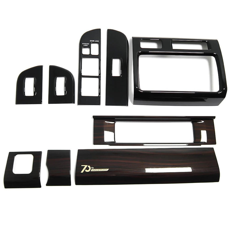 PVS Automotive - JDM 70th Anniversary Black - out Interior Trim Kit - 4X4OC™ | 4x4 Offroad Centre