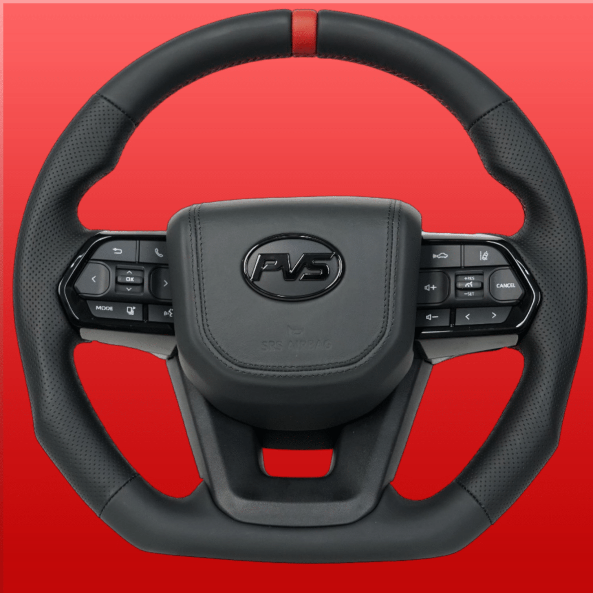 Merlot Red Limited Edition V5 Steering Wheel Upgrade Kit for Toyota ...