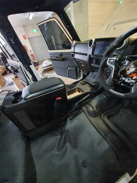 PVS Automotive - Moulded Vinyl Flooring to suit Toyota LandCruiser 70 Series LC70 - 4X4OC™ | 4x4 Offroad Centre