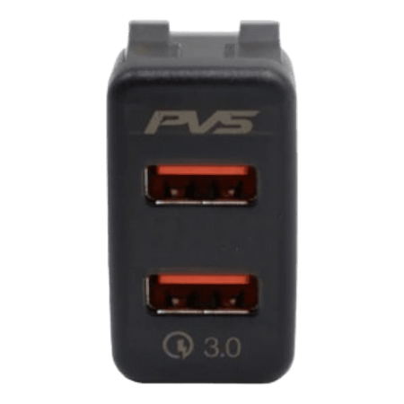 PVS Automotive - PVS Dual USB C/USB 3.0 Charger - 4X4OC™ | 4x4 Offroad Centre