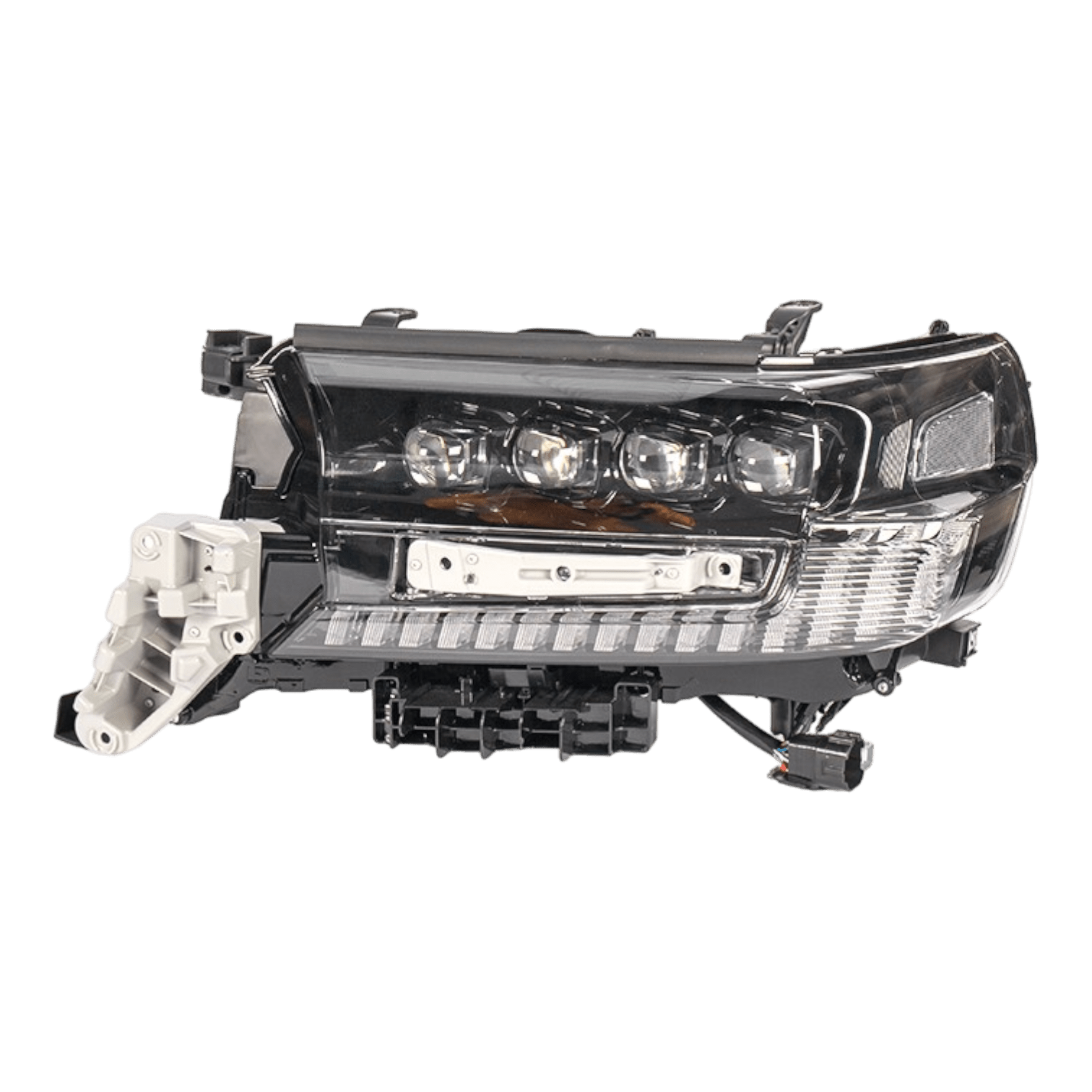 PVS Automotive - RTR JDM Black Quad Lens LED DRL Projector Headlights for Toyota 200 Series LandCruiser 2016 - 2022 (PAIR) **PRE - ORDER FOR AUGUST/SEPTEMBER** - 4X4OC™ | 4x4 Offroad Centre