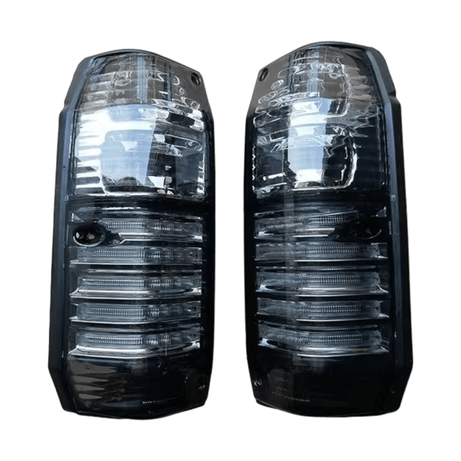 PVS Automotive - Smoked LED Tail Lights Plug n Play for Toyota Landcruiser 76 Series - 4X4OC™ | 4x4 Offroad Centre