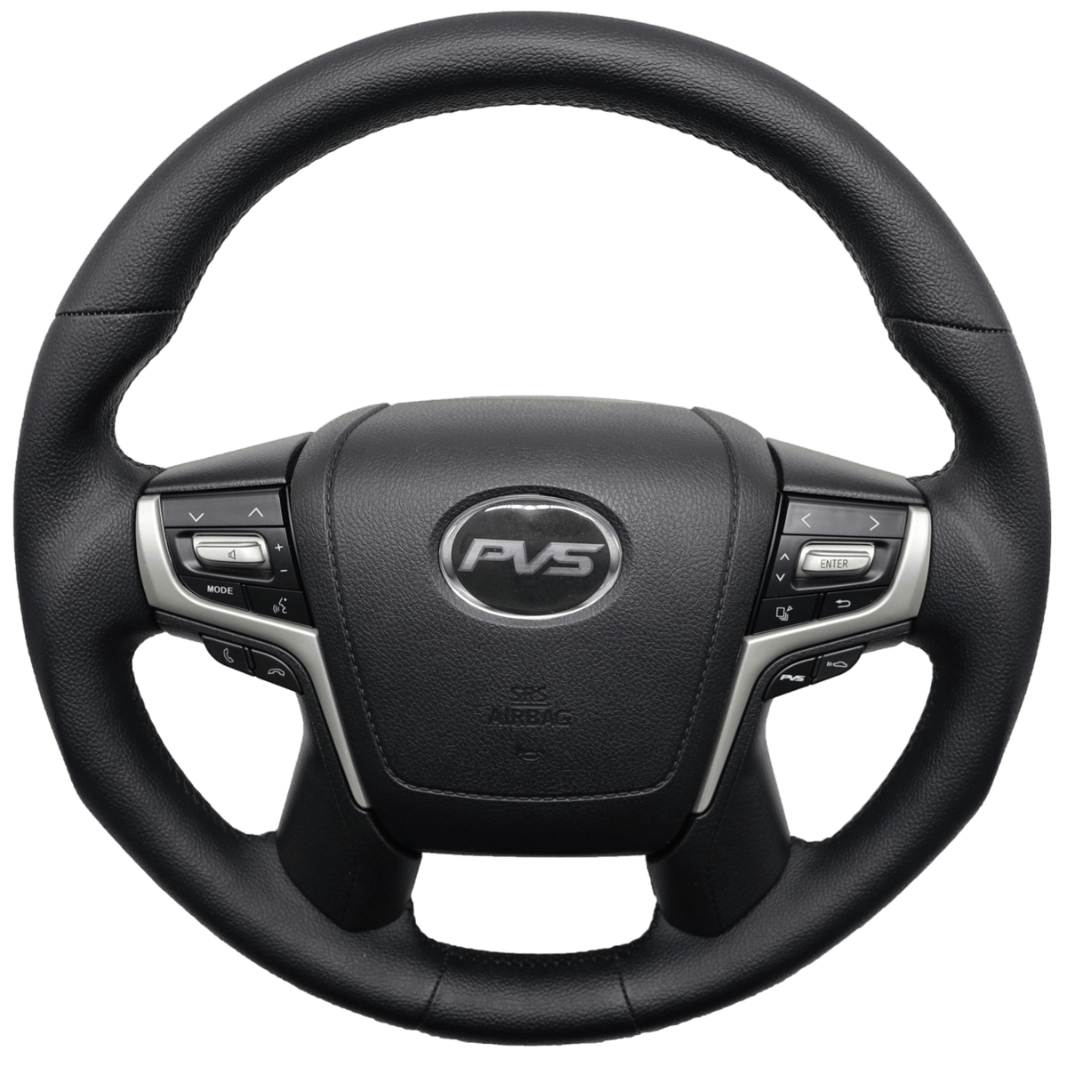 PVS Automotive - Sports Black Leather Steering Wheel Kit **PRE - ORDER FOR JULY** - 4X4OC™ | 4x4 Offroad Centre