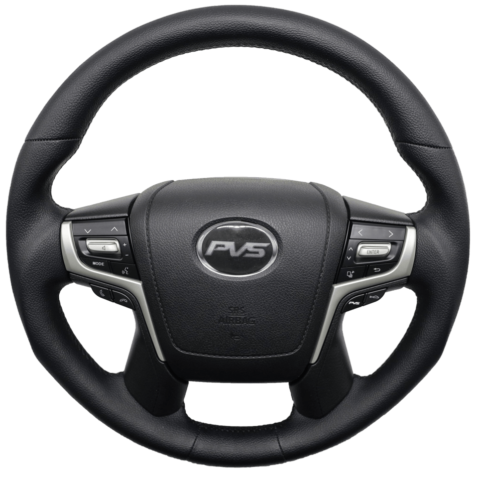 PVS Automotive - Sports Black Leather Steering Wheel Kit **PRE - ORDER FOR JULY** - 4X4OC™ | 4x4 Offroad Centre