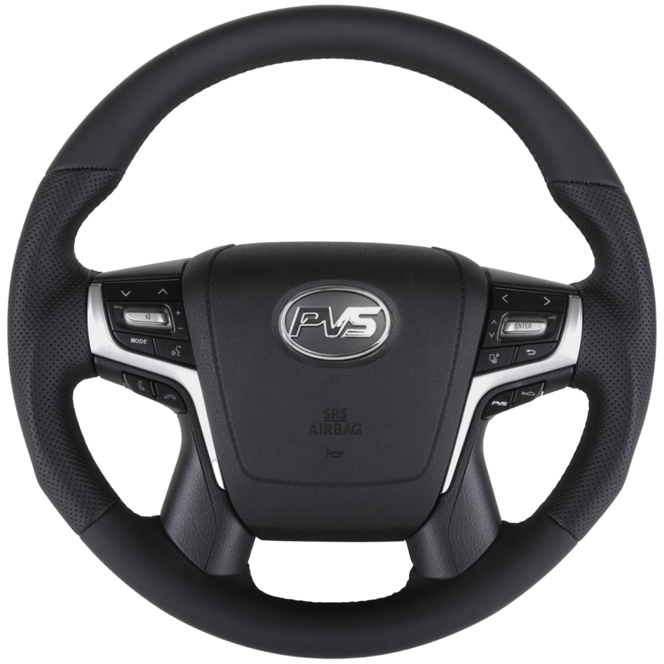 PVS Automotive - Sports Black Leather with Perforated Sides Steering Wheel Kit **PRE - ORDER FOR AUGUST** - 4X4OC™ | 4x4 Offroad Centre