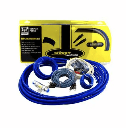 PVS Automotive - Stinger STK4 Stinger Australia 4 Gauge Complete Wiring Kit - 4X4OC™ | 4x4 Offroad Centre