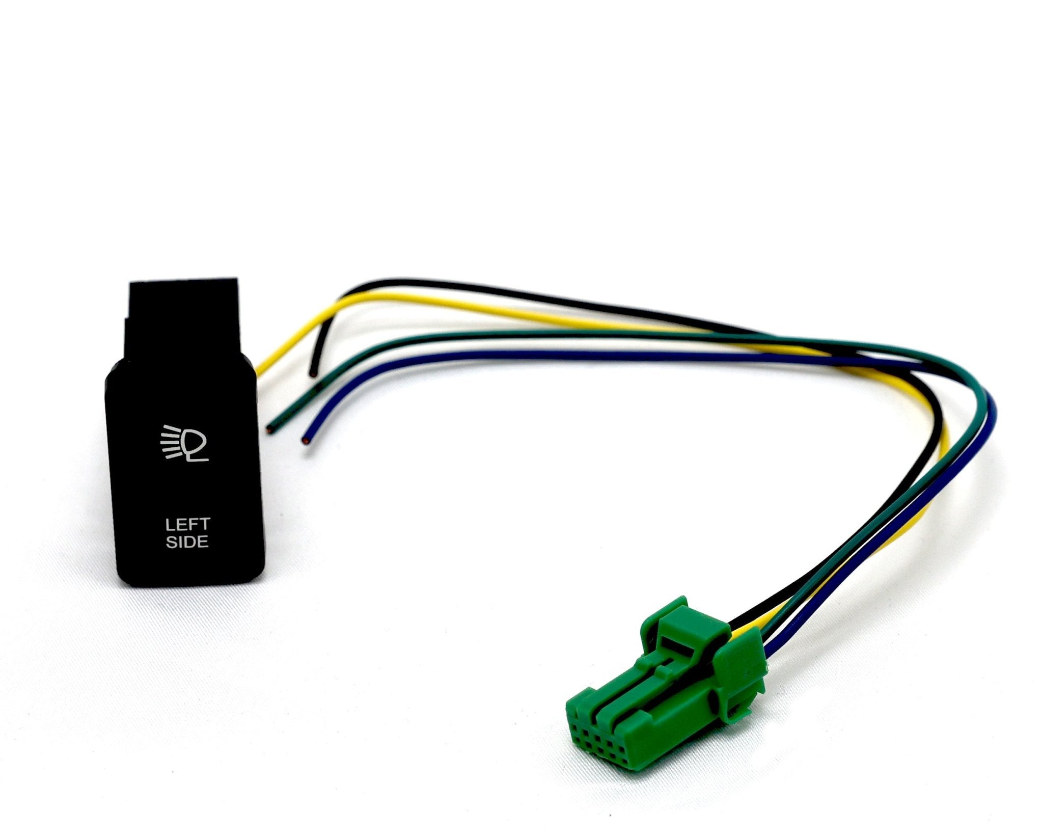 PVS Automotive - Vertical White LED Push Switch to suit 200 Series Landcruiser - 4X4OC™ | 4x4 Offroad Centre