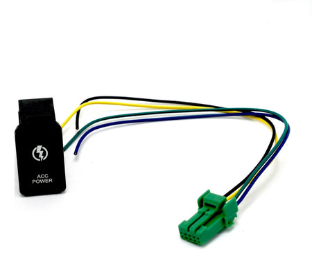 PVS Automotive - Vertical White LED Push Switch to suit 200 Series Landcruiser - 4X4OC™ | 4x4 Offroad Centre