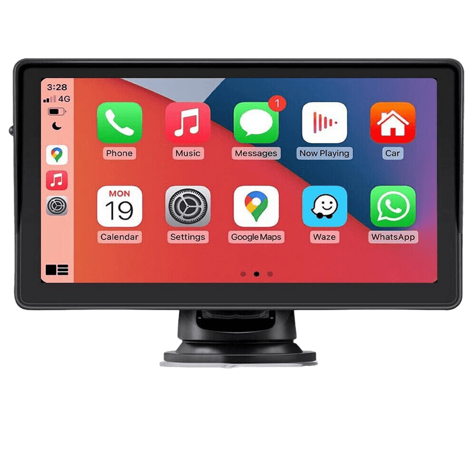 PVS Automotive - Wireless Apple CarPlay and Android Auto Car Stereo, 7'' IPS Touchscreen Multimedia Player & Bluetooth 5.0 Audio Hands Free Calling, Mirror Link/GPS/Siri/Google/Waze/GPS - 4X4OC™ | 4x4 Offroad Centre