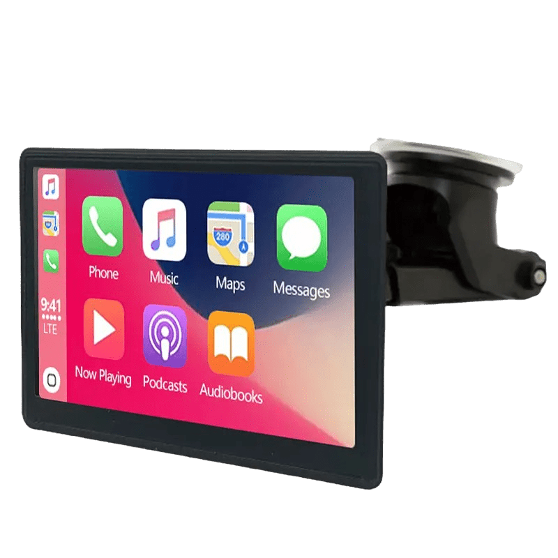 PVS Automotive - Wireless Apple CarPlay and Android Auto Car Stereo, 7'' IPS Touchscreen Multimedia Player & Bluetooth 5.0 Audio Hands Free Calling, Mirror Link/GPS/Siri/Google/Waze/GPS - 4X4OC™ | 4x4 Offroad Centre