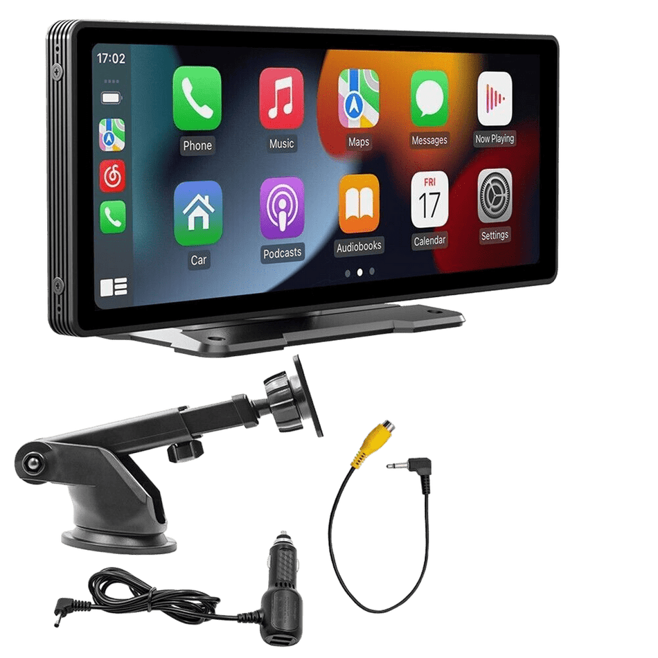 PVS Automotive - Wireless Apple CarPlay and Android Auto Car Stereo, 9.3'' IPS Touchscreen Multimedia Player & Bluetooth 5.0 Audio Hands Free Calling, Mirror Link/GPS/Siri/Google/Waze/GPS - 4X4OC™ | 4x4 Offroad Centre