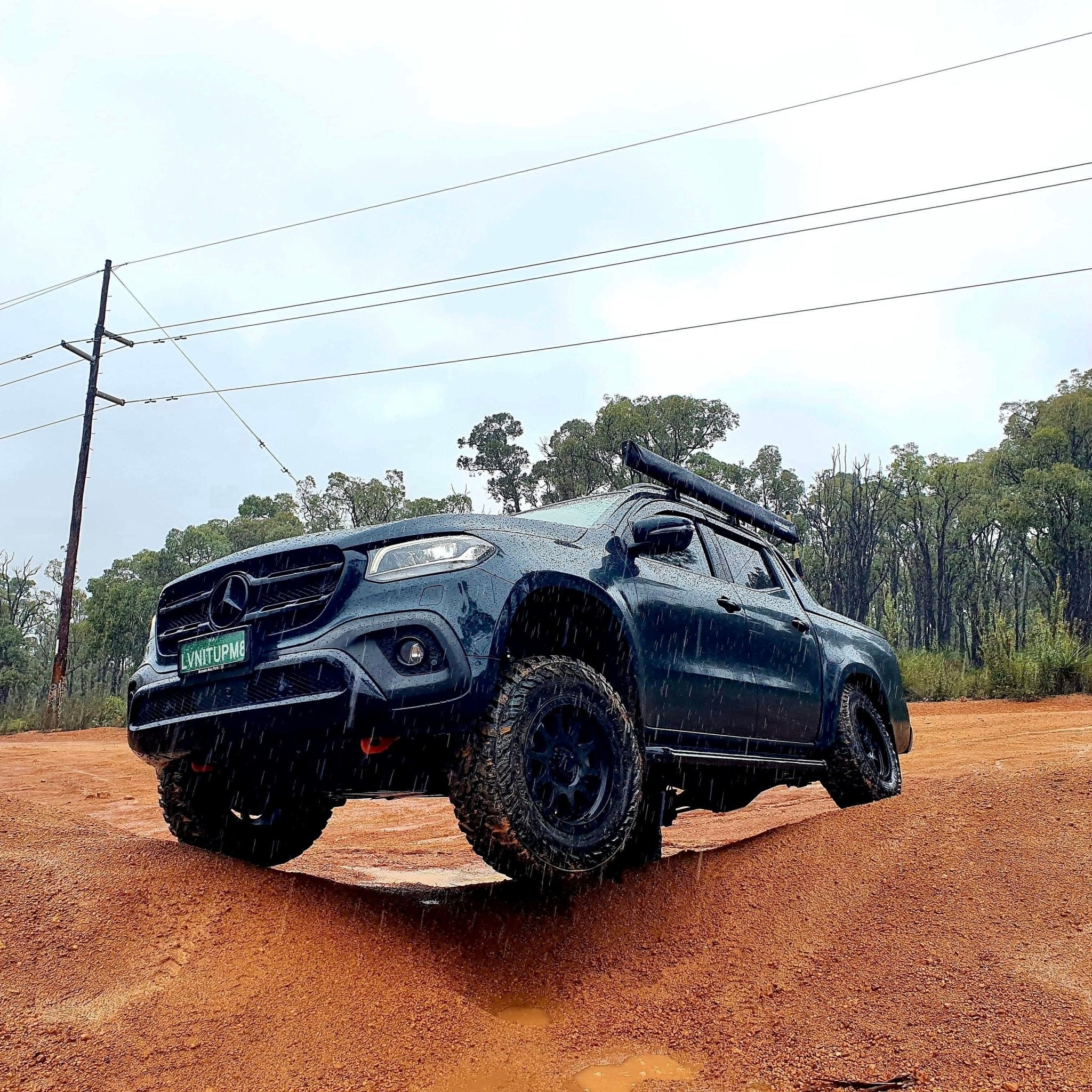 Rackless Awning Mount System - Mercedes - Benz X - Class (2017 - 2020) Dual Cab - Awning Mount System - 4X4OC™ | 4x4 Offroad Centre