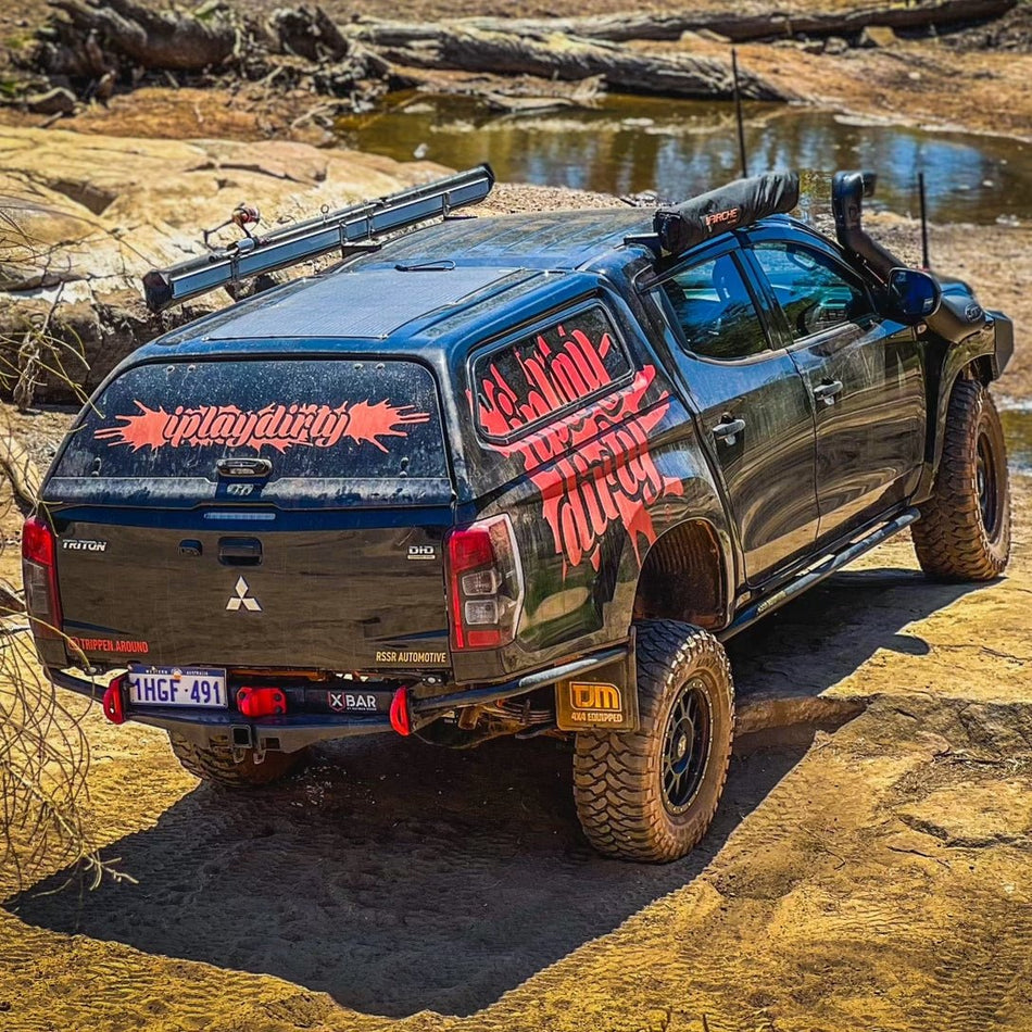 Rackless Awning Mount System - Mitsubishi Triton MR (2019 - current) Dual Cab - Awning Mount System - 4X4OC™ | 4x4 Offroad Centre