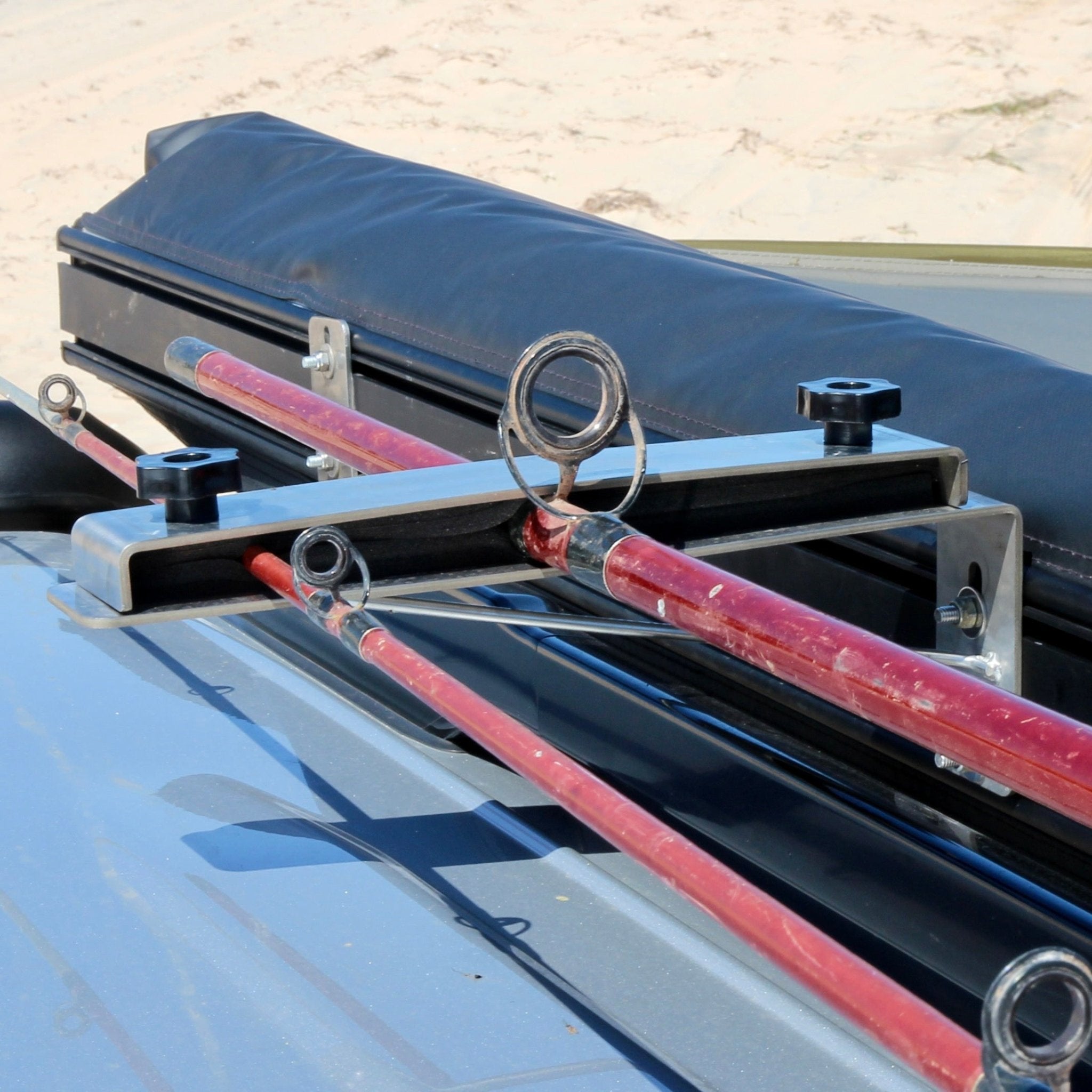 Rackless Awning Mount System - Rod Holder System - 4X4OC™ | 4x4 Offroad Centre