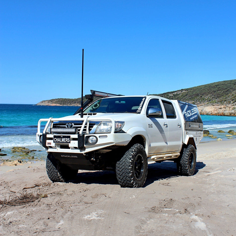 Rackless Awning Mount System - Toyota Hilux N70 (2005 - 2015) Dual Cab - Awning Mount System - 4X4OC™ | 4x4 Offroad Centre