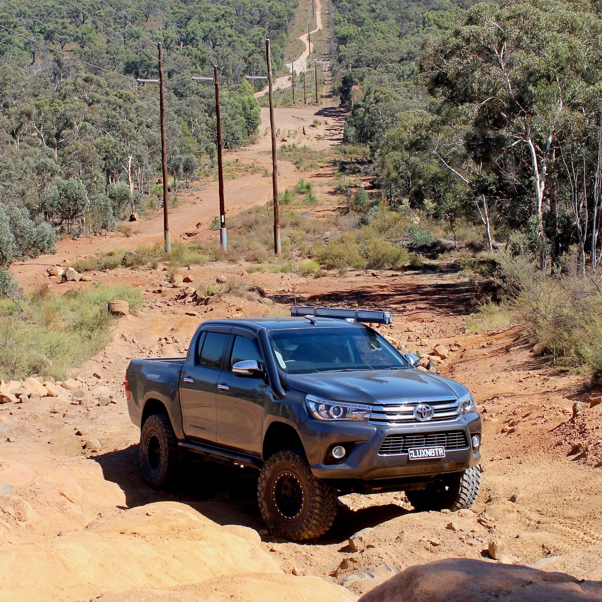 Rackless Awning Mount System - Toyota Hilux N80 (2015 - current) Dual Cab - Awning Mount System - 4X4OC™ | 4x4 Offroad Centre