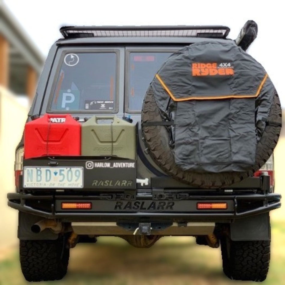 Raslarr Engineering - GQ Nissan Patrol Tourer Rear Bar - 4x4 Offroad Centre